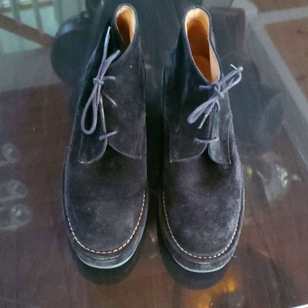 Calvin Klein blk suede chukka boots sz 8